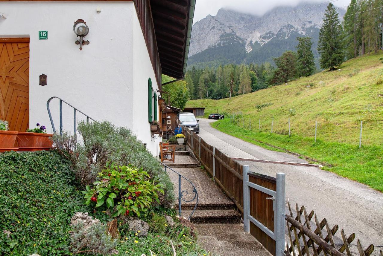 Ferienwohnung Zugspitznest Grainau Bagian luar foto