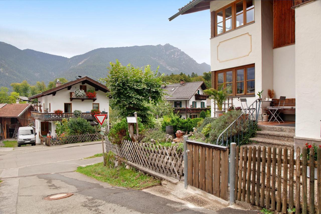 Ferienwohnung Zugspitznest Grainau Bagian luar foto
