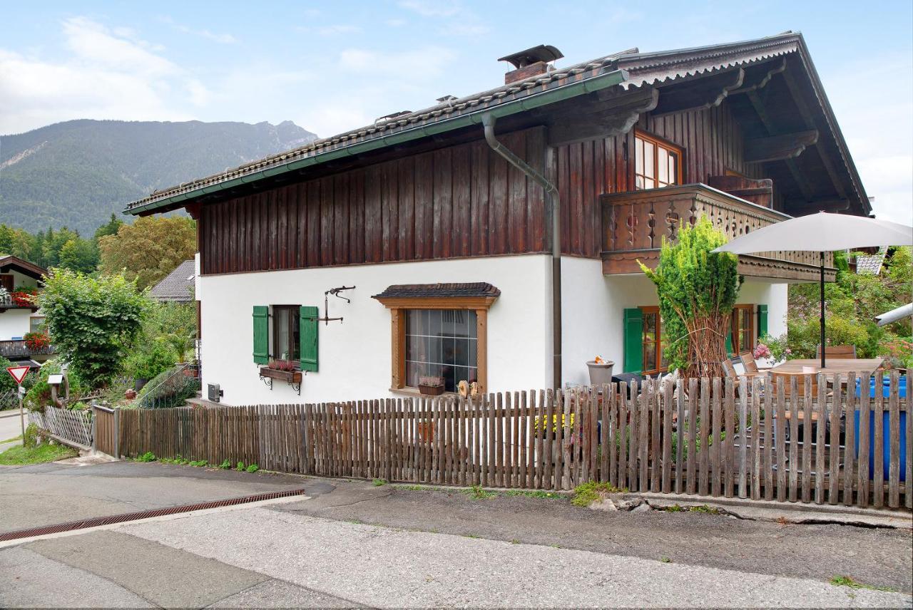 Ferienwohnung Zugspitznest Grainau Bagian luar foto