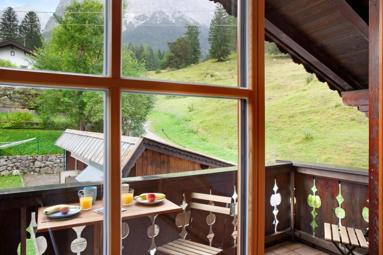 Ferienwohnung Zugspitznest Grainau Bagian luar foto