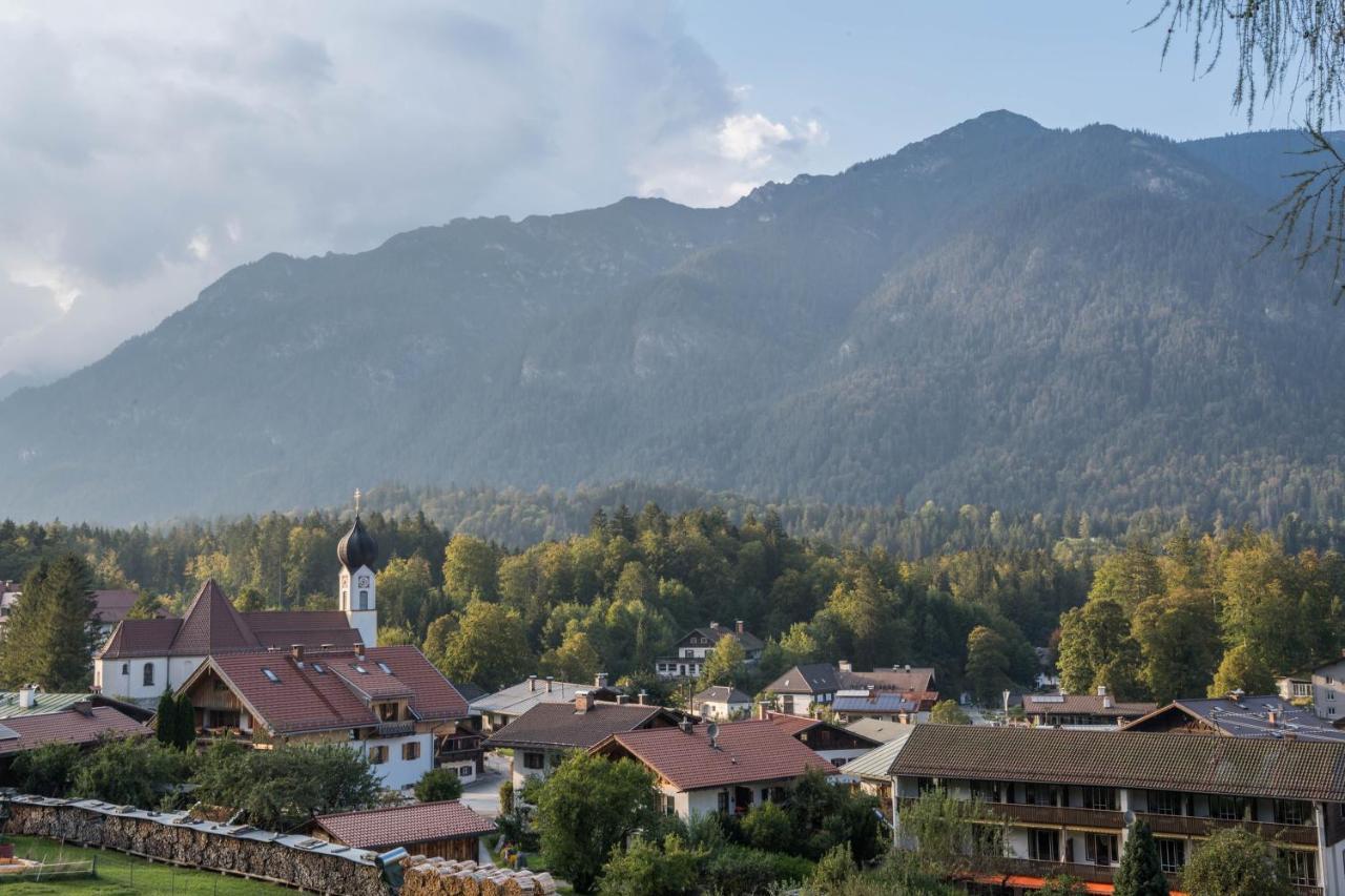 Ferienwohnung Zugspitznest Grainau Bagian luar foto