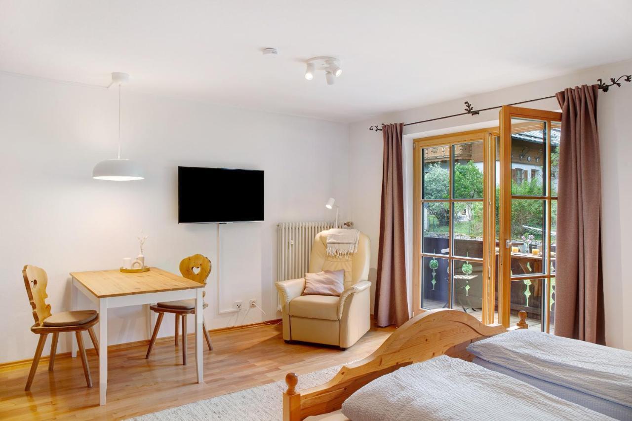Ferienwohnung Zugspitznest Grainau Bagian luar foto