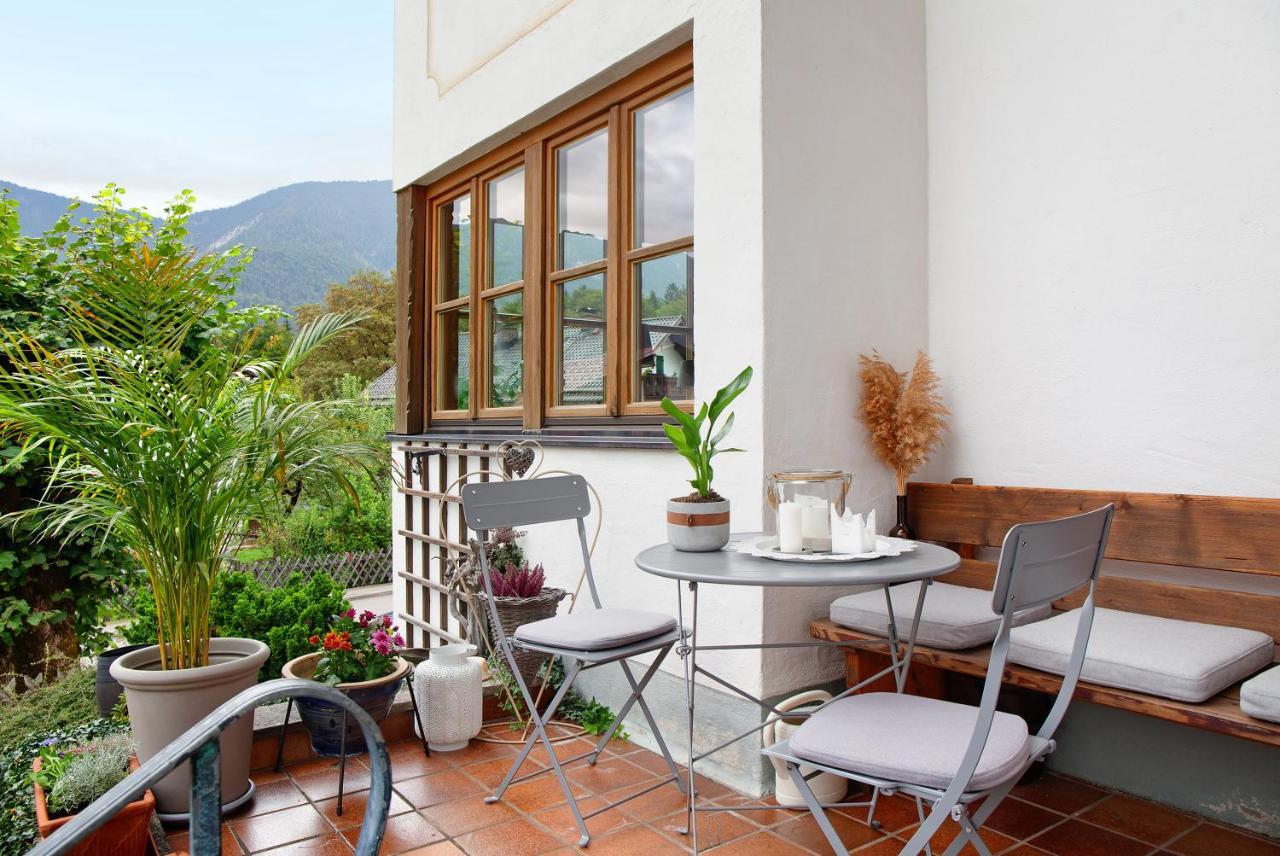 Ferienwohnung Zugspitznest Grainau Bagian luar foto